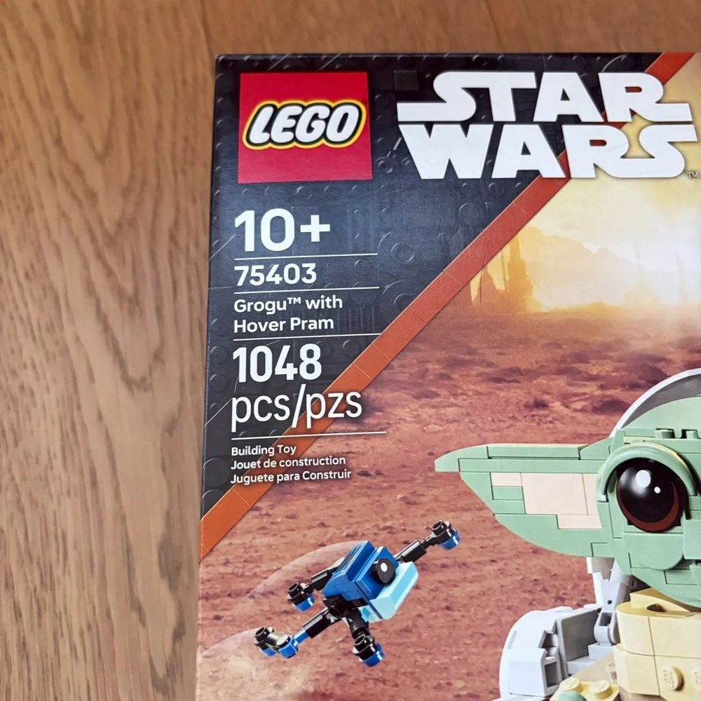 LEGO 75403 Star Wars Grogu in White Hover-Pram Set